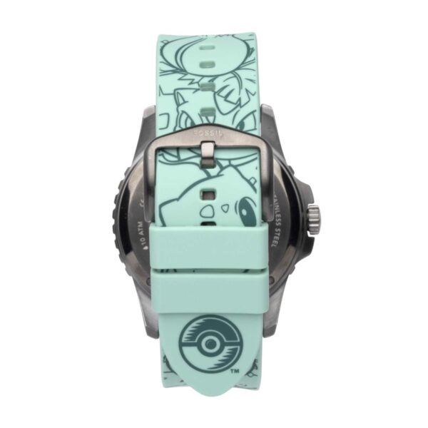 Pokémon Center × Fossil: Bulbasaur Green Watch (One Size-Adult) - Image 2