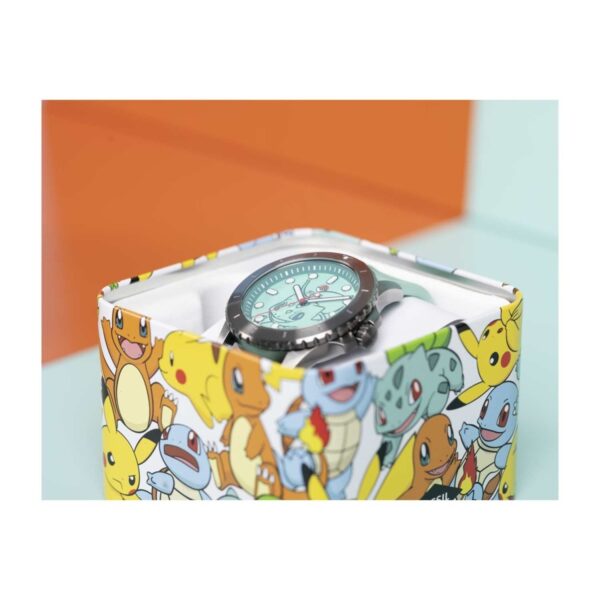 Pokémon Center × Fossil: Bulbasaur Green Watch (One Size-Adult) - Image 5