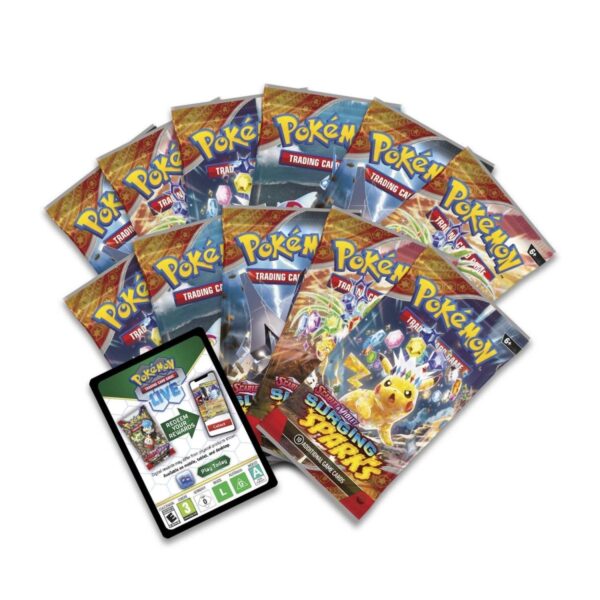 Pokémon TCG: Scarlet & Violet-Surging Sparks Pokémon Center Elite Trainer Box - Image 6