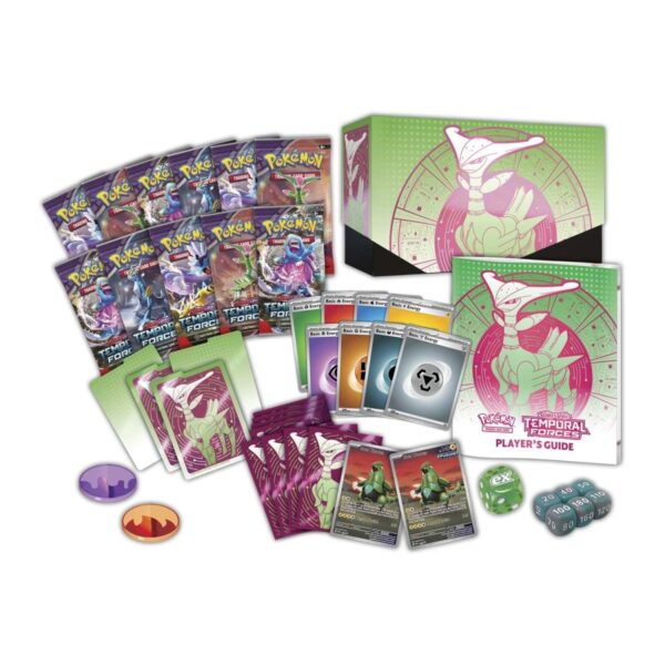 Pokémon TCG: Scarlet & Violet-Temporal Forces Pokémon Center Elite Trainer Box (Iron Leaves) - Image 2