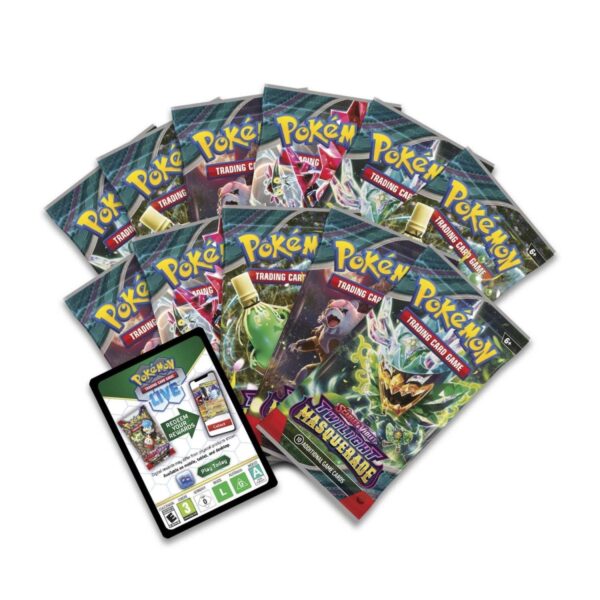 Pokémon TCG: Scarlet & Violet-Twilight Masquerade Pokémon Center Elite Trainer Box - Image 5